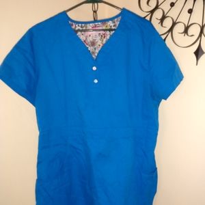 Koi XL Scrub Top